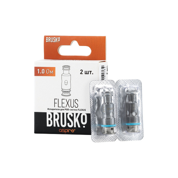 Испаритель Brusko Flexus Af Mesh Coil, 1.0 Ом, Упак. 2 Шт в Сыктывкаре