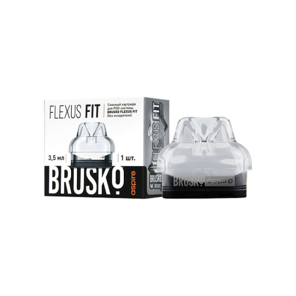 Сменный Картридж Brusko Flexus Fit (Белый) 3,5 Мл, Упак. 1 Шт в Сыктывкаре