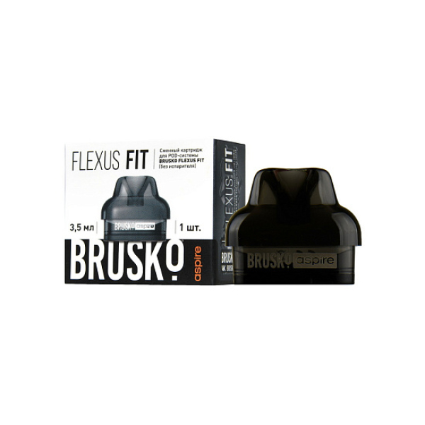Сменный Картридж Brusko Flexus Fit (Черный) 3,5 Мл, Упак. 1 Шт в Сыктывкаре
