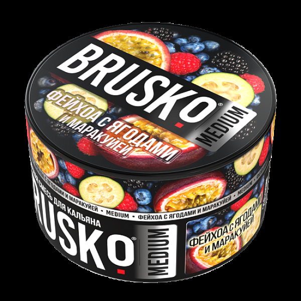 Смесь Brusko Фейхоа С Ягодами И Маракуйей (Medium)  250 гр в Сыктывкаре