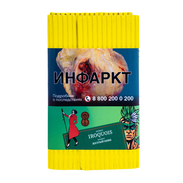 Табак Satyr Iroquois (Желтый Киви)  100 грамм в Сыктывкаре