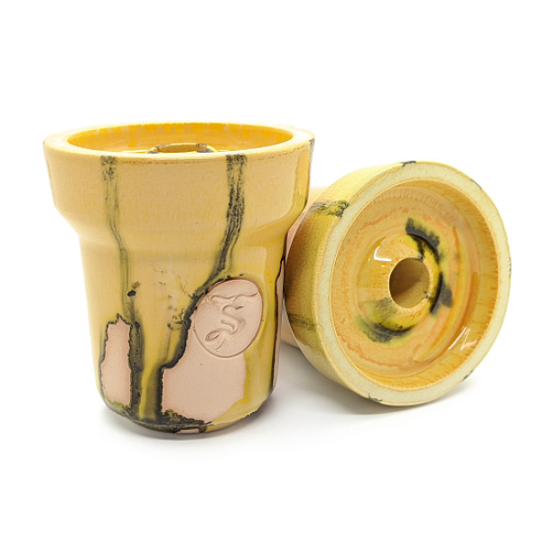 Чаша St Bowls Phunnel Glaze Желтая С Полосками в Сыктывкаре