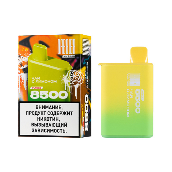 Электронка Dabbler Turbo Чай С Лимоном 8500 затяжек в Сыктывкаре