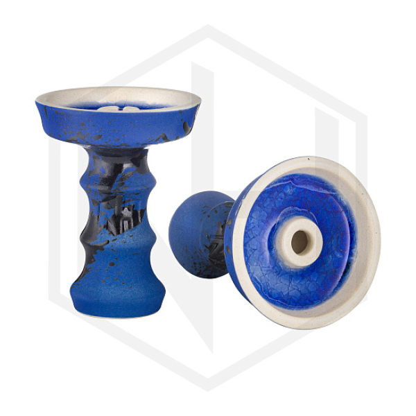 Чаша Nejn Lotus Matt Blue Голубая для кальяна в Сыктывкаре