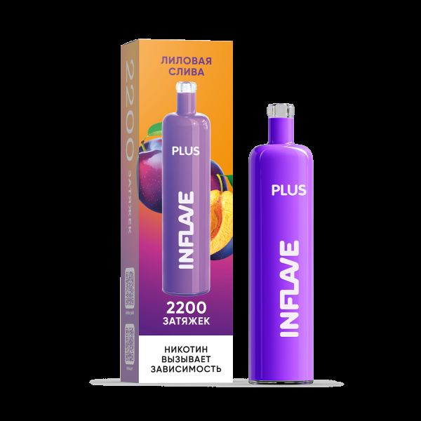 ЭСДН Inflave Plus Лиловая Слива 2200 затяжек в Сыктывкаре