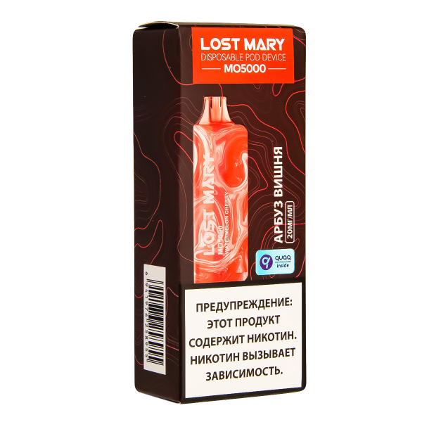 ЭСДН Lost Mary MO Арбуз Вишня 5000 затяжек в Сыктывкаре