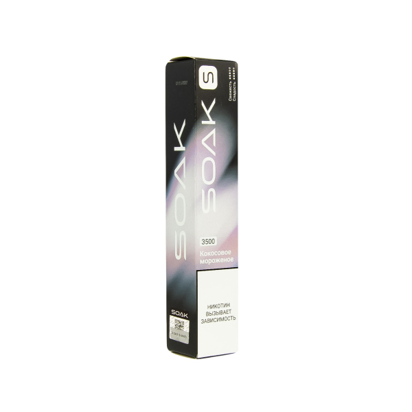 ЭСДН SOAK S Ice Cream Coconut 3500 тяг в Сыктывкаре
