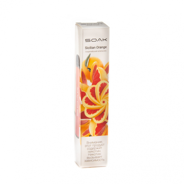 ЭСДН SOAK X Sicilian Orange 2200 тяг в Сыктывкаре