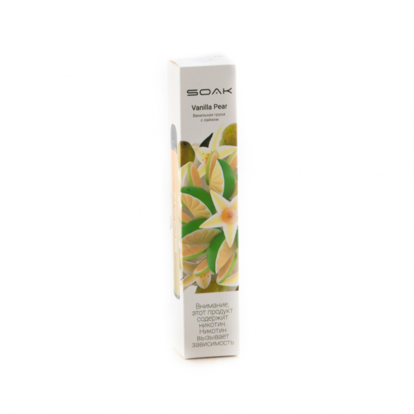 ЭСДН SOAK X Vanilla Pear 2200 тяг в Сыктывкаре