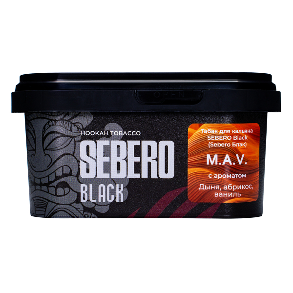 Табак Sebero Black M.a.v. 200 грамм в Сыктывкаре