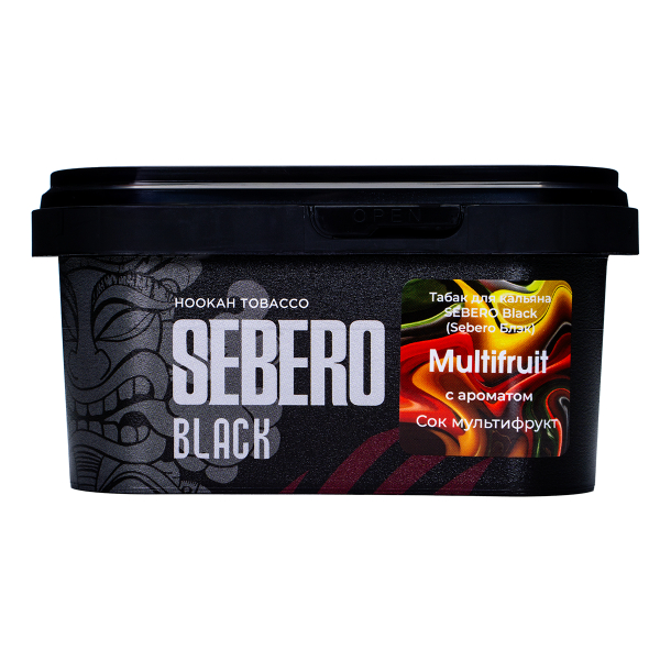 Табак Sebero Black Multifruit 200 грамм в Сыктывкаре