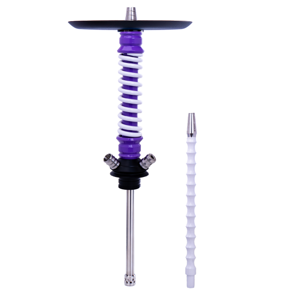 Кальян Mamay Customs Coilovers Mini Сиренево Белый в Сыктывкаре