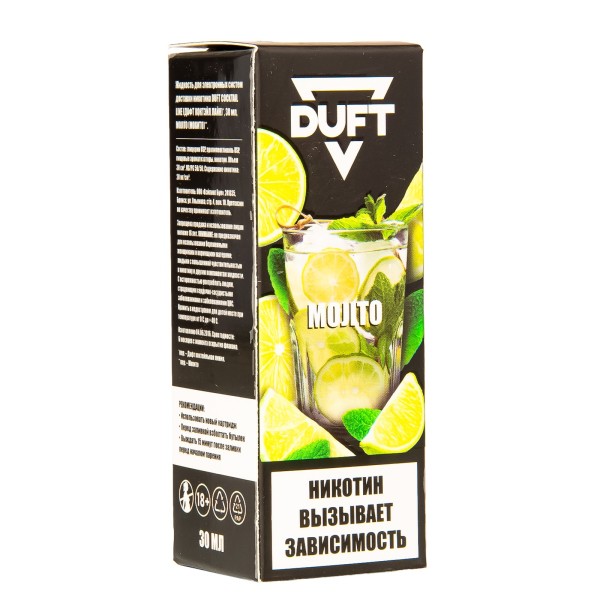 Жидкость Duft Cocktails Line Salt Mojito 30 Мл в Сыктывкаре