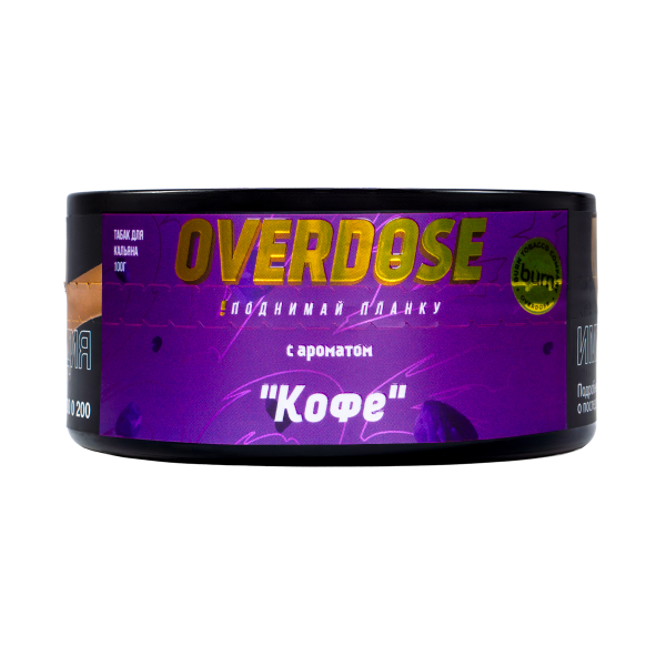 Табак Overdose Coffee 100 грамм в Сыктывкаре
