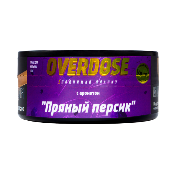 Табак Overdose Kashmir Peach 100 грамм в Сыктывкаре