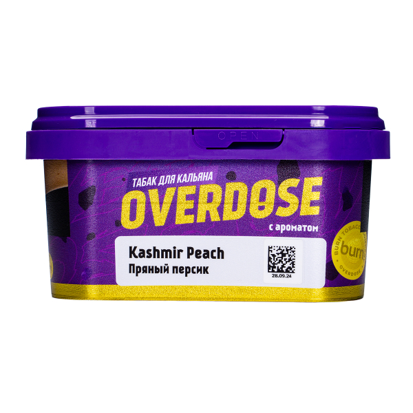Табак Overdose Kashmir Peach 200 грамм в Сыктывкаре