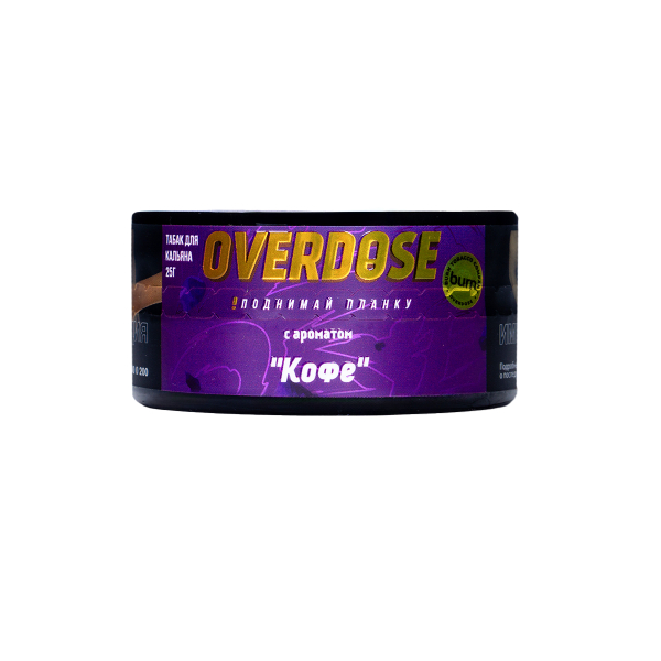 Табак Overdose Coffee 25 грамм в Сыктывкаре