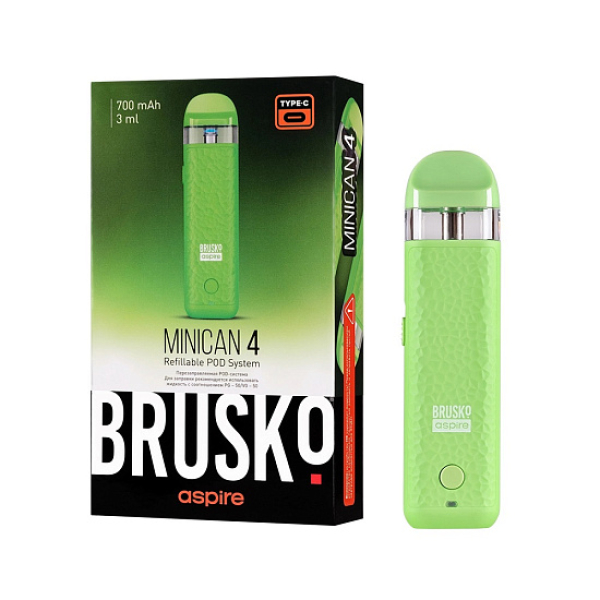 POD-система Brusko Minican 4 Зелёный в Сыктывкаре