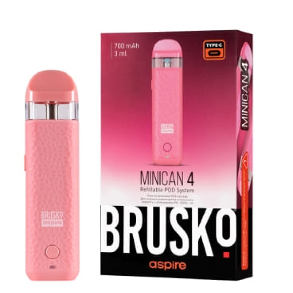 POD-система Brusko Minican 4 Розовый в Сыктывкаре