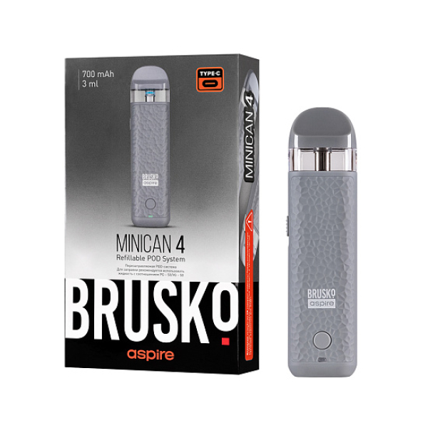 POD-система Brusko Minican 4 Серый в Сыктывкаре