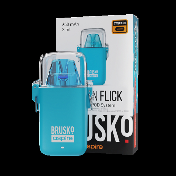 POD-система Brusko Minican Flick Голубой в Сыктывкаре