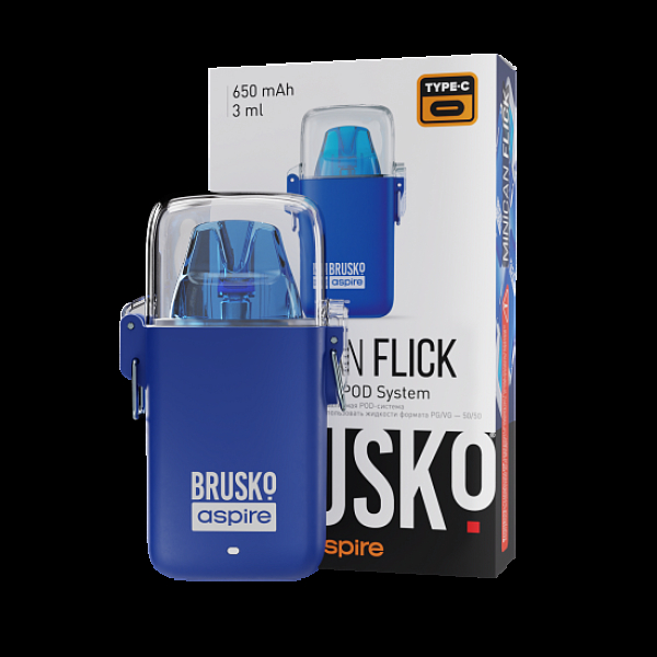 POD-система Brusko Minican Flick Синий в Сыктывкаре