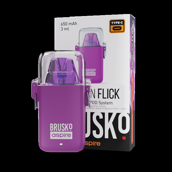 POD-система Brusko Minican Flick Фиолетовый в Сыктывкаре