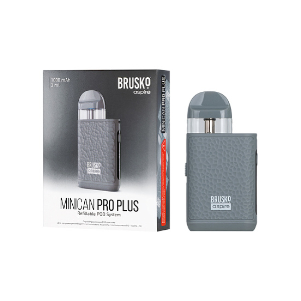 POD-система Brusko Minican Pro Plus серый в Сыктывкаре