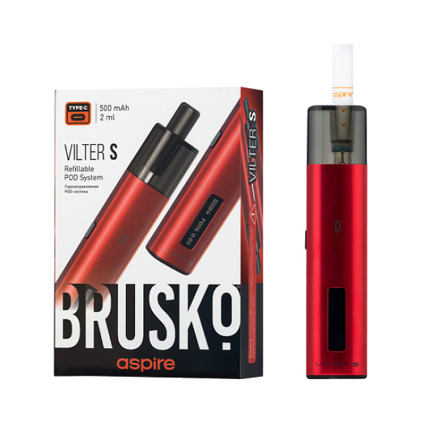 POD-система Brusko Vilter S Красный в Сыктывкаре