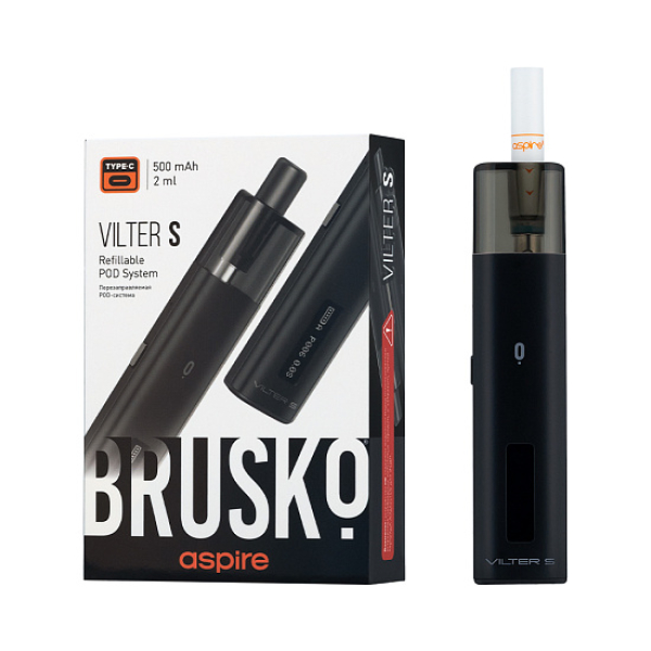 POD-система Brusko Vilter S Черный в Сыктывкаре