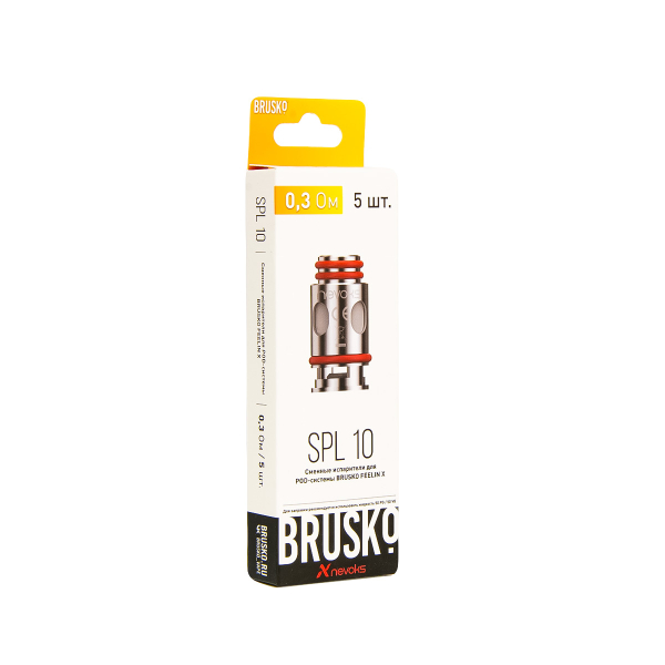 Испаритель Brusko Feelin Spl10 0.3 Ом 5 шт в Сыктывкаре