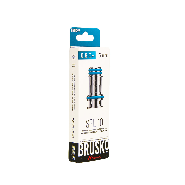 Испаритель Brusko Feelin Spl10 0.8 Ом 5 шт в Сыктывкаре