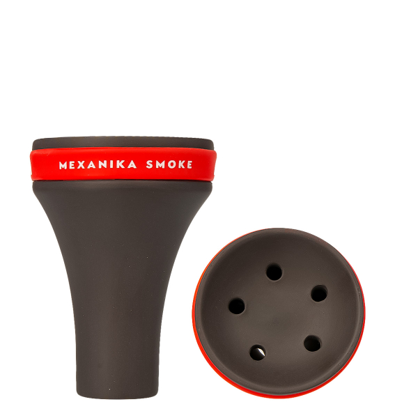 Чаша Mexanika Smoke Fancy Чёрная   С Красным в Сыктывкаре