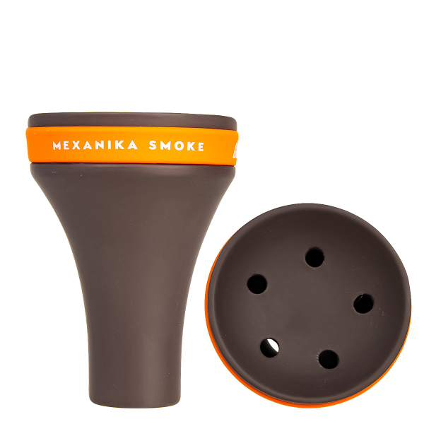 Чаша Mexanika Smoke Fancy Чёрная   С Оранжевым в Сыктывкаре