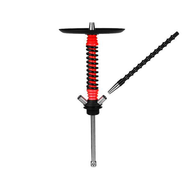 Кальян Mamay Customs V3  Coilovers Mini Красно Черный в Сыктывкаре