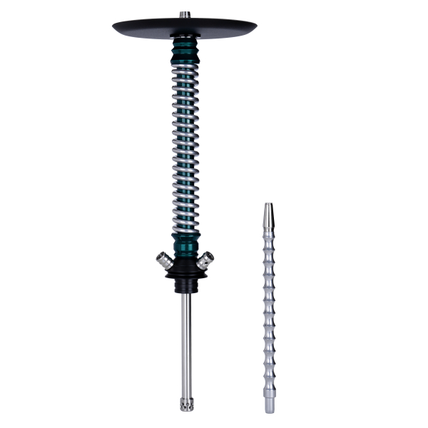 Кальян Mamay Customs Coilovers Зелёный Лак Хром в Сыктывкаре