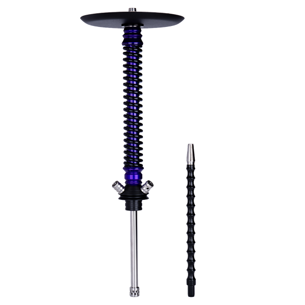 Кальян Mamay Customs Coilovers Фиолетовый Лак Черный в Сыктывкаре