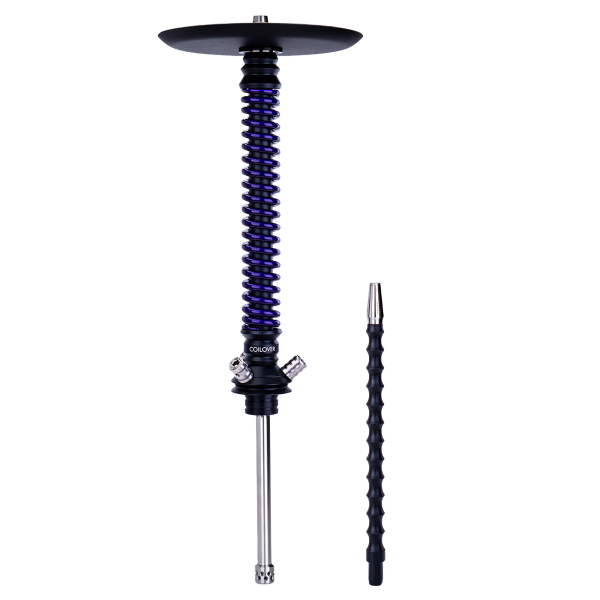 Кальян Mamay Customs Coilovers Чёрно Фиолетовый Лак в Сыктывкаре