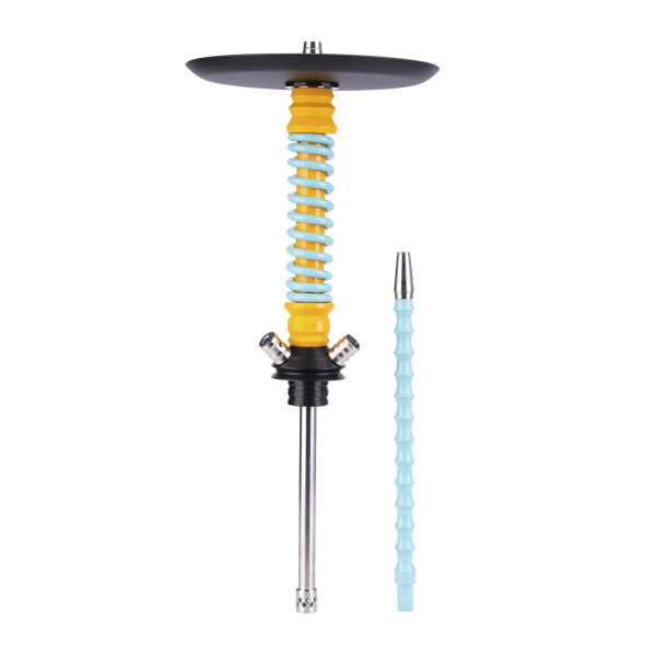 Кальян Mamay Customs Coilovers Mini Жёлто Мятный Грав. Котофаки в Сыктывкаре