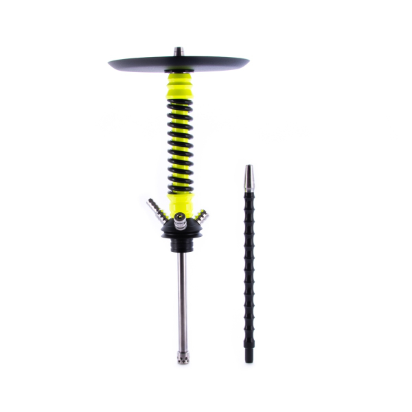 Кальян Mamay Customs Coilovers Mini Жёлтый Ф Чёрный   Гр. Bus в Сыктывкаре