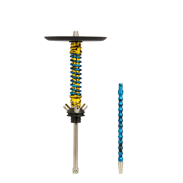 Кальян Mamay Customs Coilovers Mini Золотой Сплеш Голубой Сплеш в Сыктывкаре