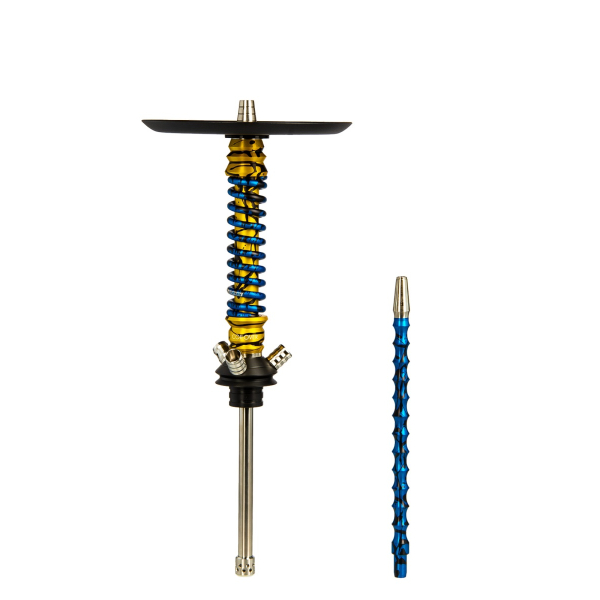 Кальян Mamay Customs Coilovers Mini Синий Сплеш Золотой Сплеш в Сыктывкаре