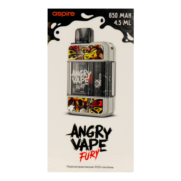 POD-система Brusko Angry Vape Fury 650 Mah Белый в Сыктывкаре