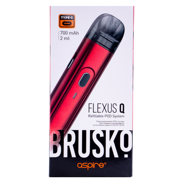 POD-система Brusko Flexus Q Красный в Сыктывкаре