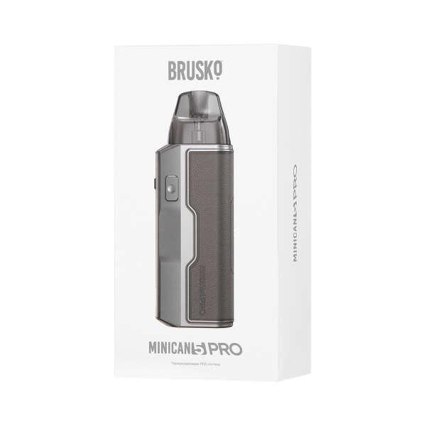POD-система Brusko Minican 5 Pro Серый Металлик в Сыктывкаре