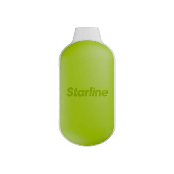 Электронка Starline Mini Зеленое Яблоко  3000 затяжек в Сыктывкаре