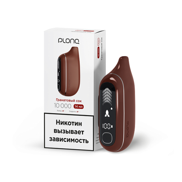 Электронка Plonq Max Pro   Гранатовый Сок 10000 затяжек в Сыктывкаре