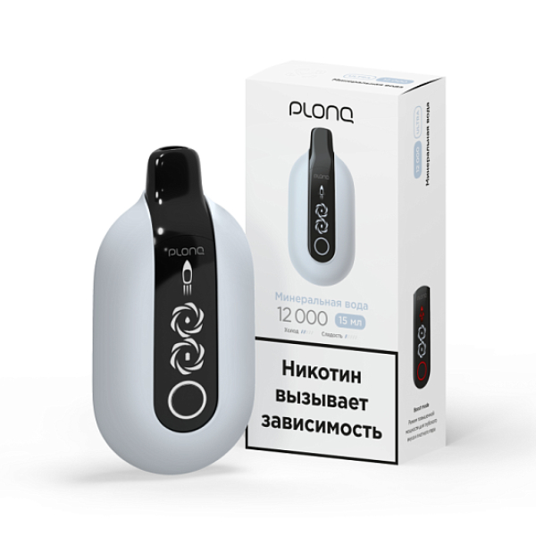 Электронка Plonq Ultra Минеральная Вода  12000 затяжек в Сыктывкаре