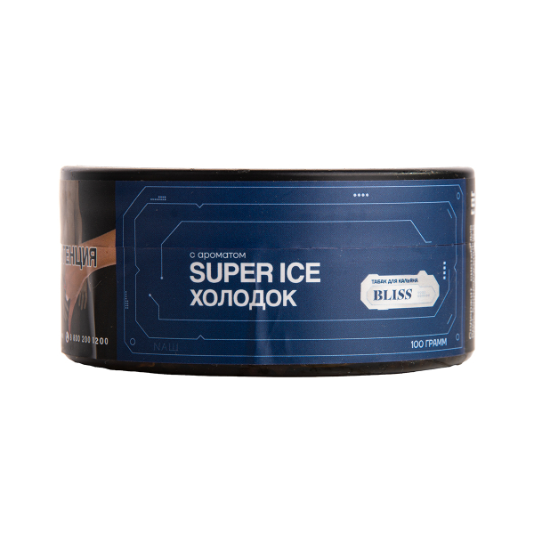 Табак BLISS Super Ice Холодок 100 грамм в Сыктывкаре