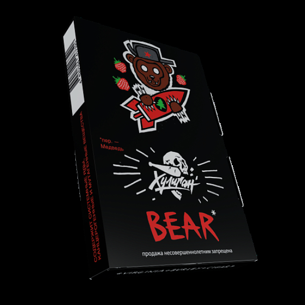 Табак Хулиган Bear Клубника С Елкой 25 грамм в Сыктывкаре